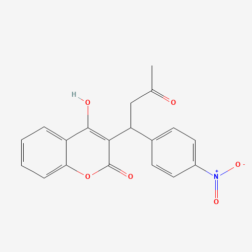 2D chemical (molecular) structure of Acenocoumarol