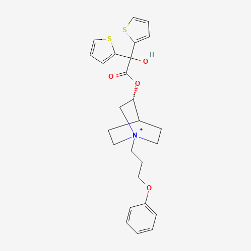 2D chemical (molecular) structure of Aclidinium