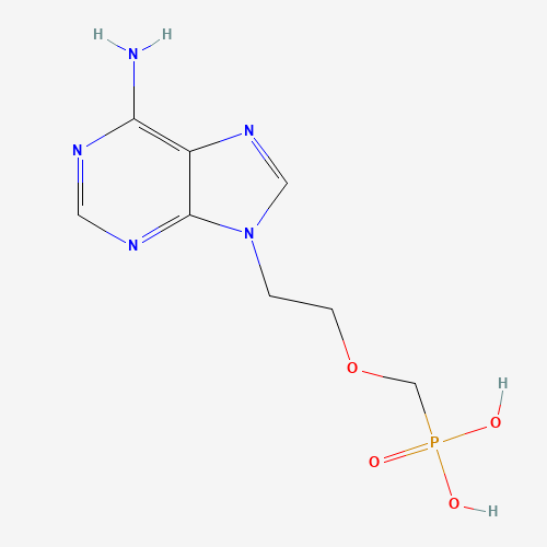 2D chemical (molecular) structure of Adefovir