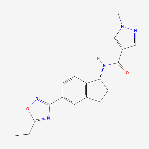 2D chemical (molecular) structure of Aficamten