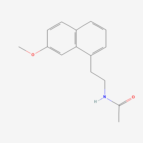 2D chemical (molecular) structure of Agomelatine