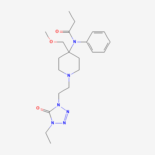 2D chemical (molecular) structure of Alfentanil