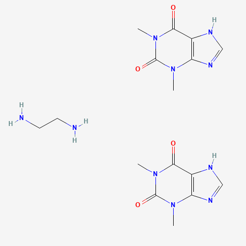 2D chemical (molecular) structure of Aminophylline