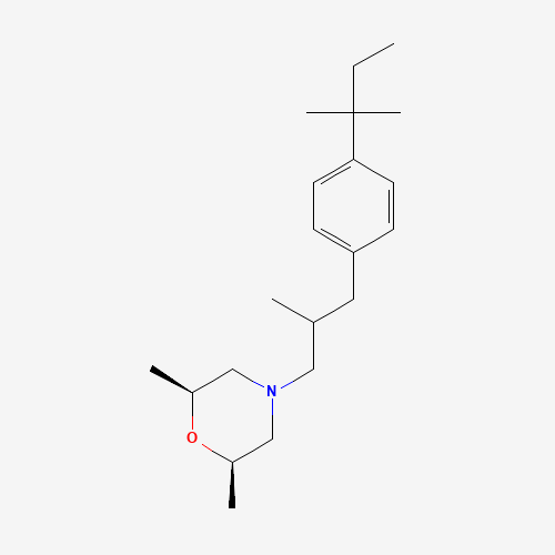 2D chemical (molecular) structure of Amorolfine