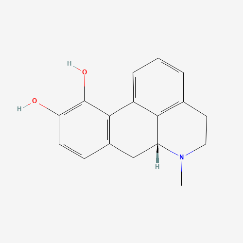 2D chemical (molecular) structure of Apomorphine