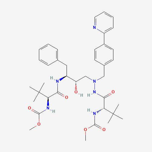 2D chemical (molecular) structure of Atazanavir