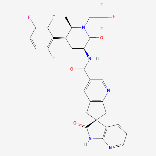 2D chemical (molecular) structure of Atogepant