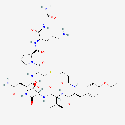 2D chemical (molecular) structure of Atosiban