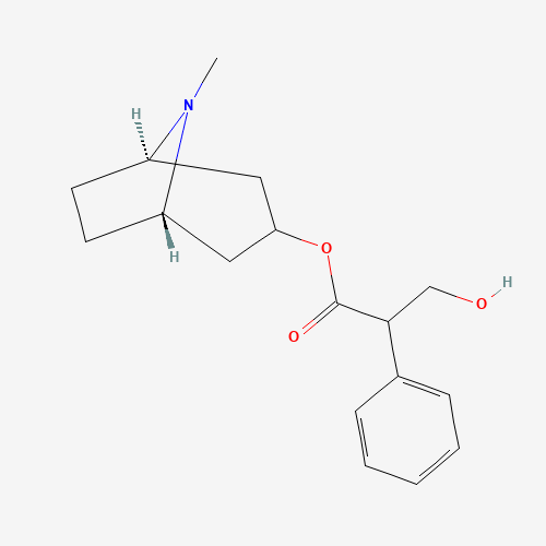 2D chemical (molecular) structure of Atropine