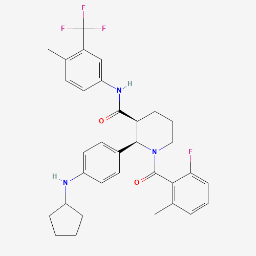 2D chemical (molecular) structure of Avacopan