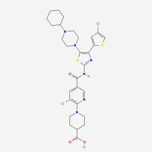 2D chemical (molecular) structure of Avatrombopag