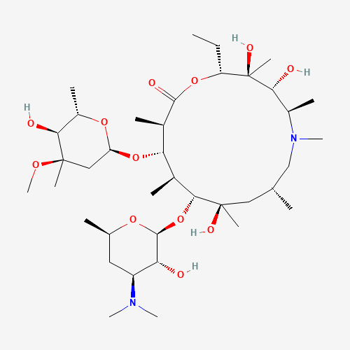 2D chemical (molecular) structure of Azithromycin