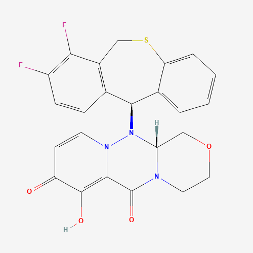 2D chemical (molecular) structure of Baloxavir marboxil