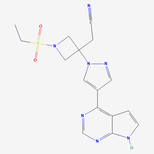 2D chemical (molecular) structure of Baricitinib
