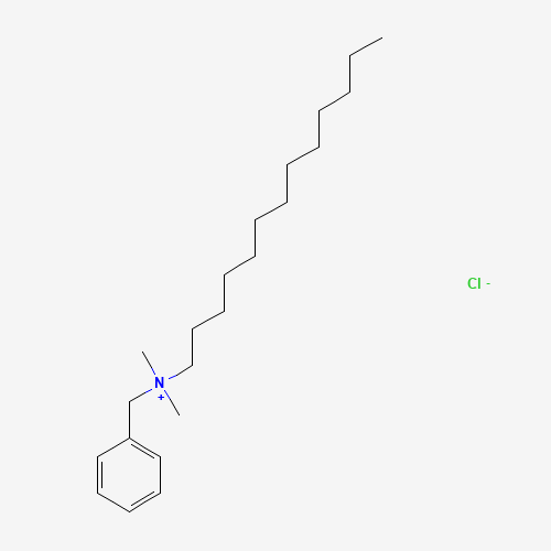 2D chemical (molecular) structure of Benzalkonium chloride