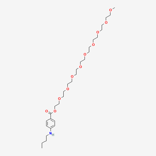 2D chemical (molecular) structure of Benzonatate