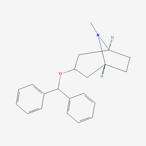 2D chemical (molecular) structure of Benztropine