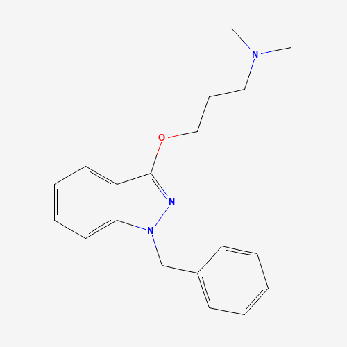 2D chemical (molecular) structure of Benzydamine