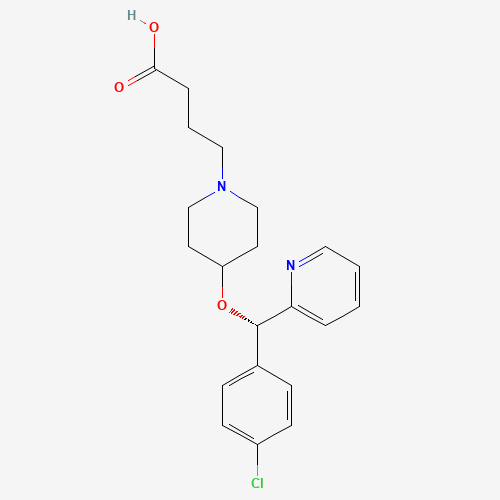 2D chemical (molecular) structure of Bepotastine