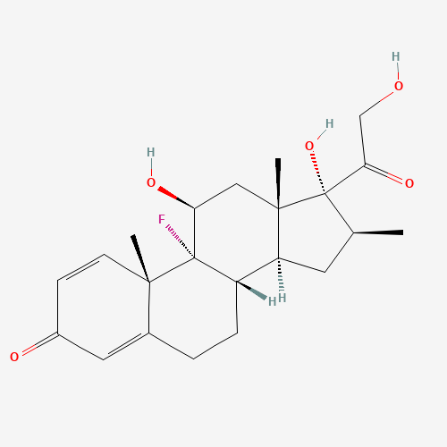 2D chemical (molecular) structure of Betamethasone