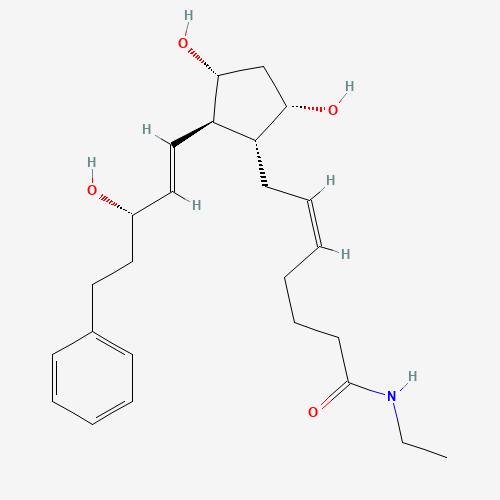 2D chemical (molecular) structure of Bimatoprost