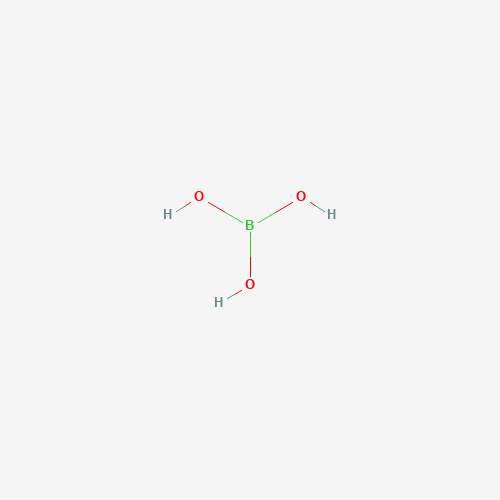 2D chemical (molecular) structure of Boric acid