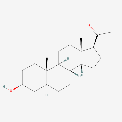 2D chemical (molecular) structure of Brexanolone