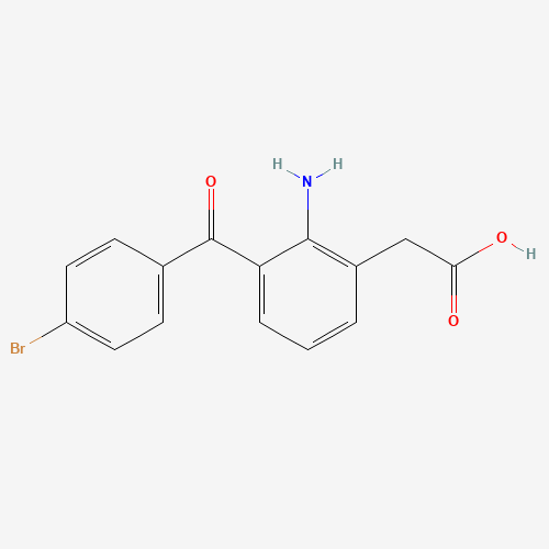 2D chemical (molecular) structure of Bromfenac