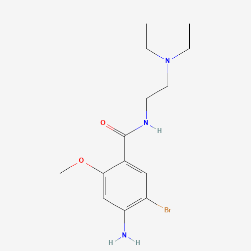 2D chemical (molecular) structure of Bromopride