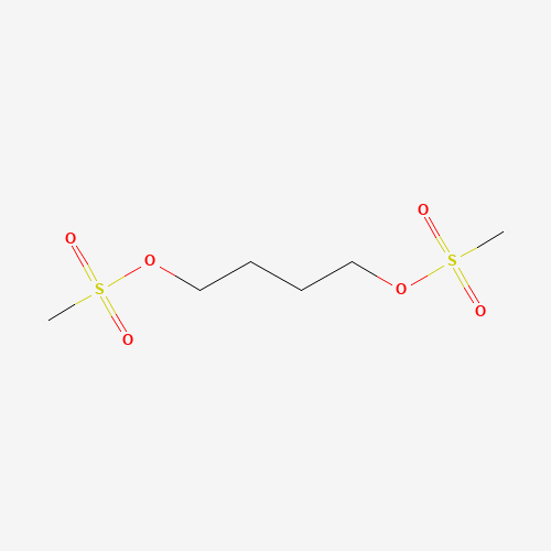 2D chemical (molecular) structure of Busulfan