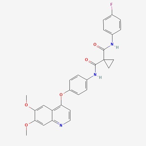 2D chemical (molecular) structure of Cabozantinib