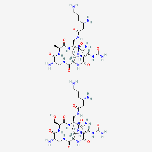 2D chemical (molecular) structure of Capreomycin