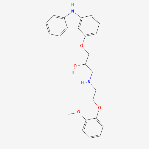 2D chemical (molecular) structure of Carvedilol