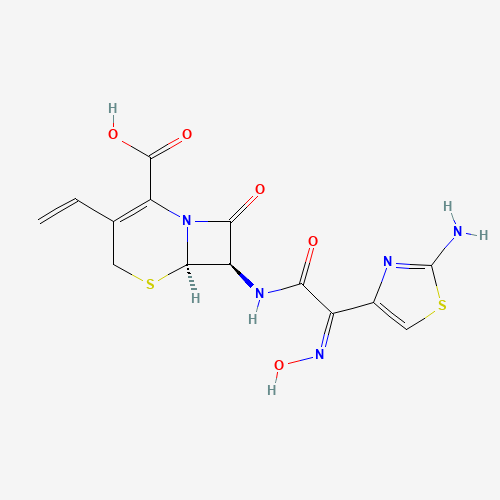 2D chemical (molecular) structure of Cefdinir