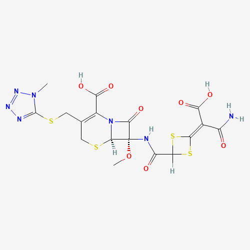 2D chemical (molecular) structure of Cefotetan