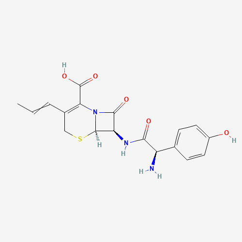 2D chemical (molecular) structure of Cefprozil