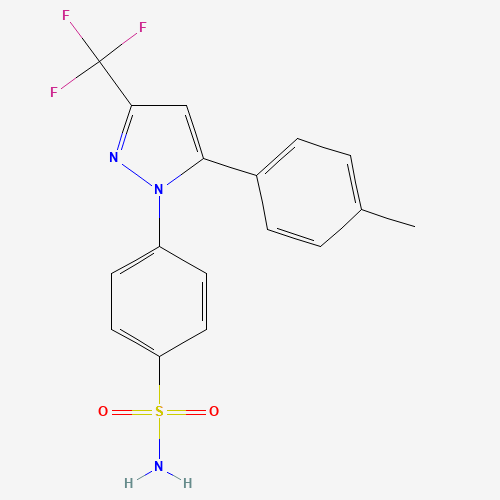 2D chemical (molecular) structure of Celecoxib