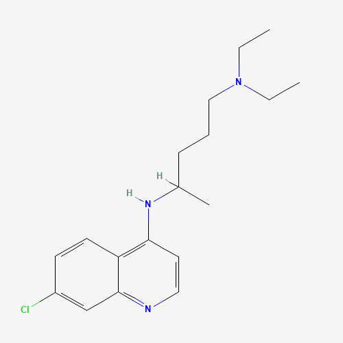 2D chemical (molecular) structure of Chloroquine