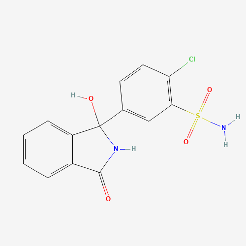 2D chemical (molecular) structure of Chlortalidone