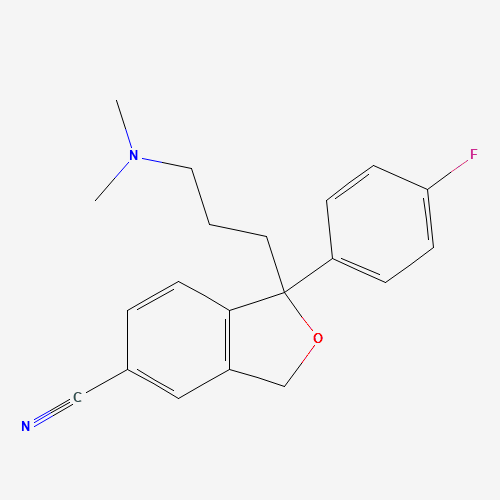 2D chemical (molecular) structure of Citalopram