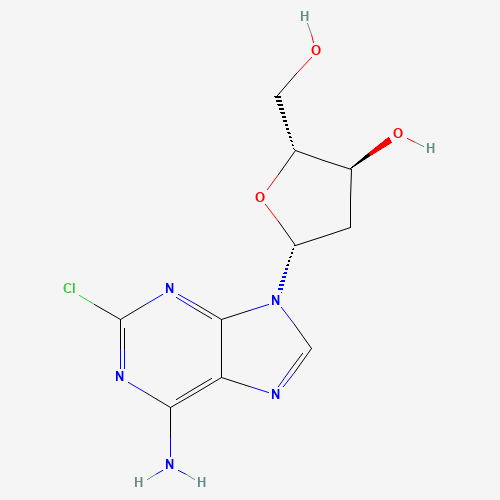 2D chemical (molecular) structure of Cladribine