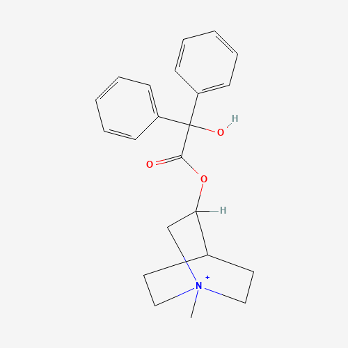 2D chemical (molecular) structure of Clidinium