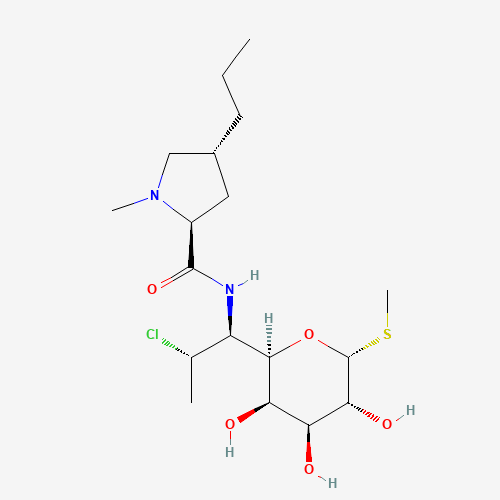2D chemical (molecular) structure of Clindamycin