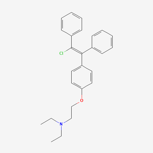 2D chemical (molecular) structure of Clomifene