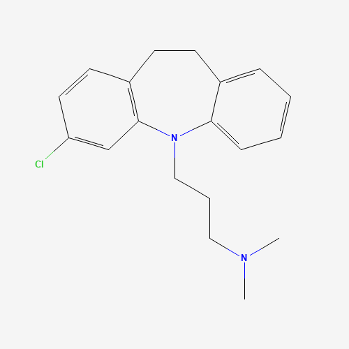 2D chemical (molecular) structure of Clomipramine