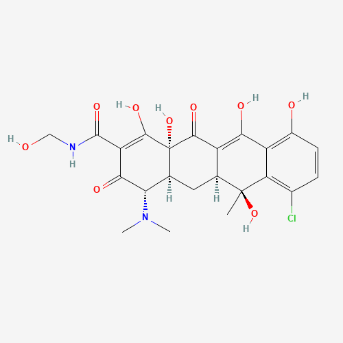 2D chemical (molecular) structure of Clomocycline