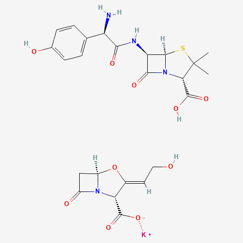 2D chemical (molecular) structure of Co-amoxiclav