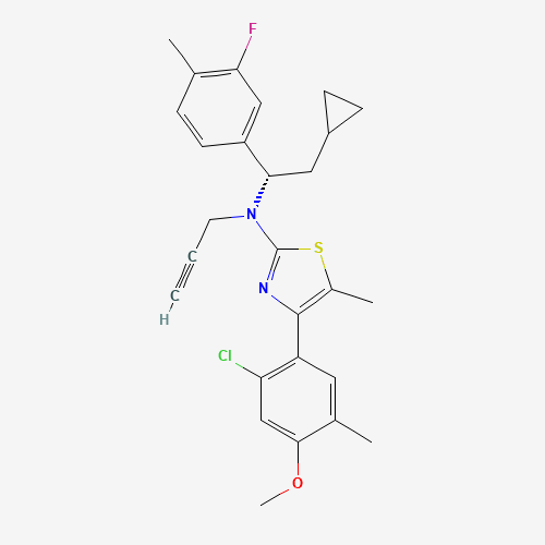2D chemical (molecular) structure of Crinecerfont