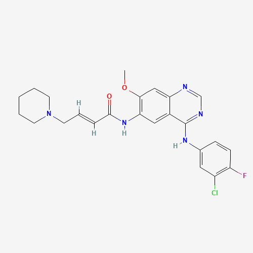 2D chemical (molecular) structure of Dacomitinib
