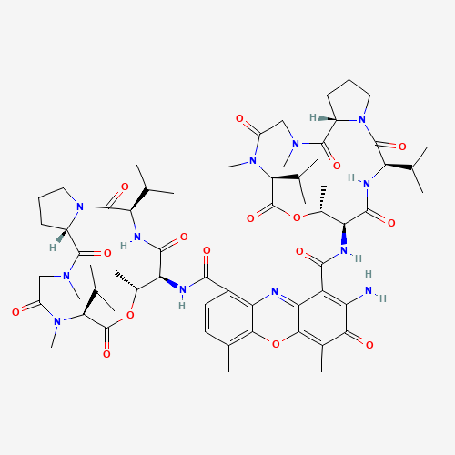 2D chemical (molecular) structure of Dactinomycin